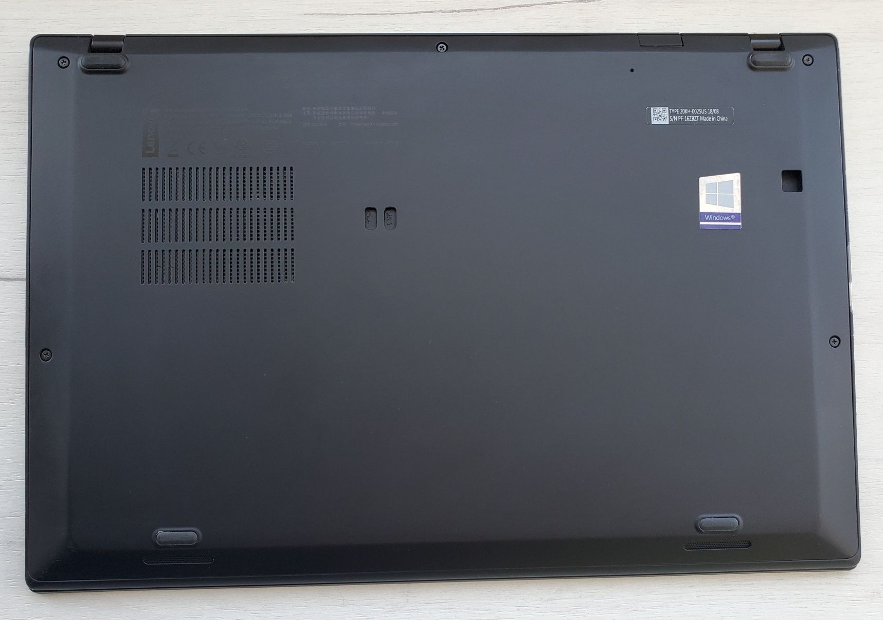 Lenovo Thinkpad X1 Carbon 6 gen 8GB 256 M.2 NVMe Windows 11 FullHD IPS