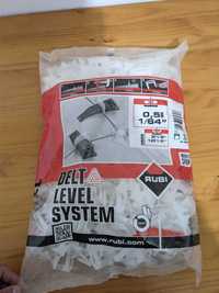 Grampos de Nivelamento DELTA LEVELING SYSTEM Rubi 0,5mm