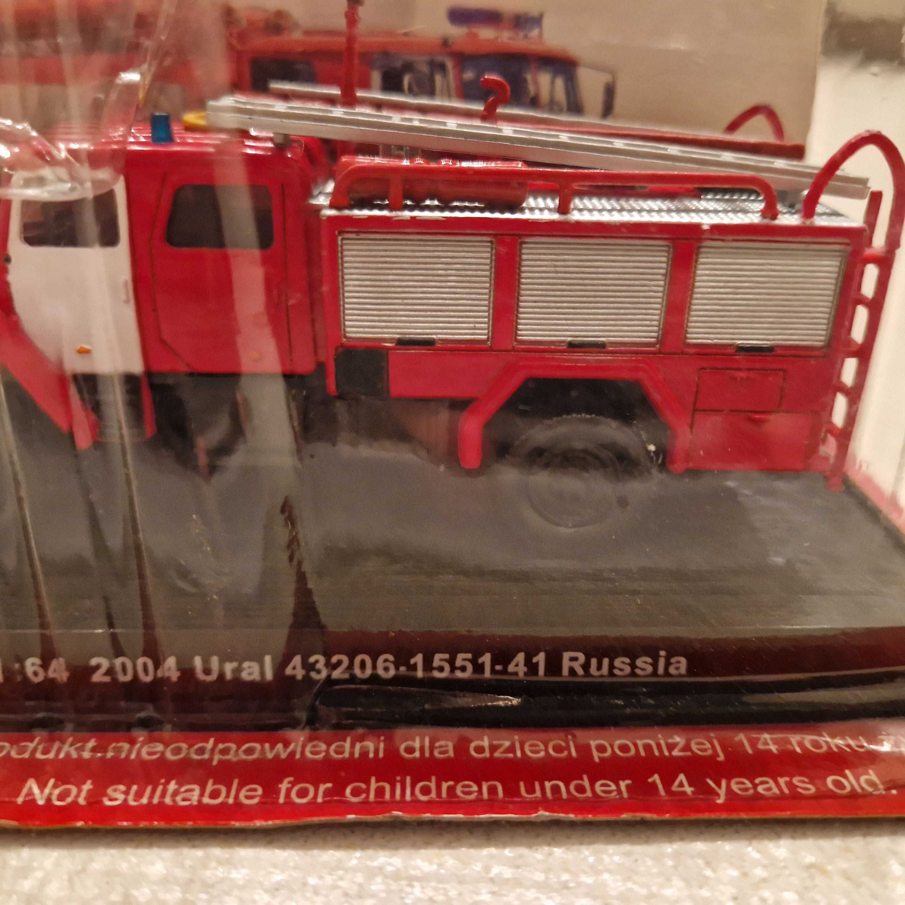 Miniatura wozu strażackiego Russia