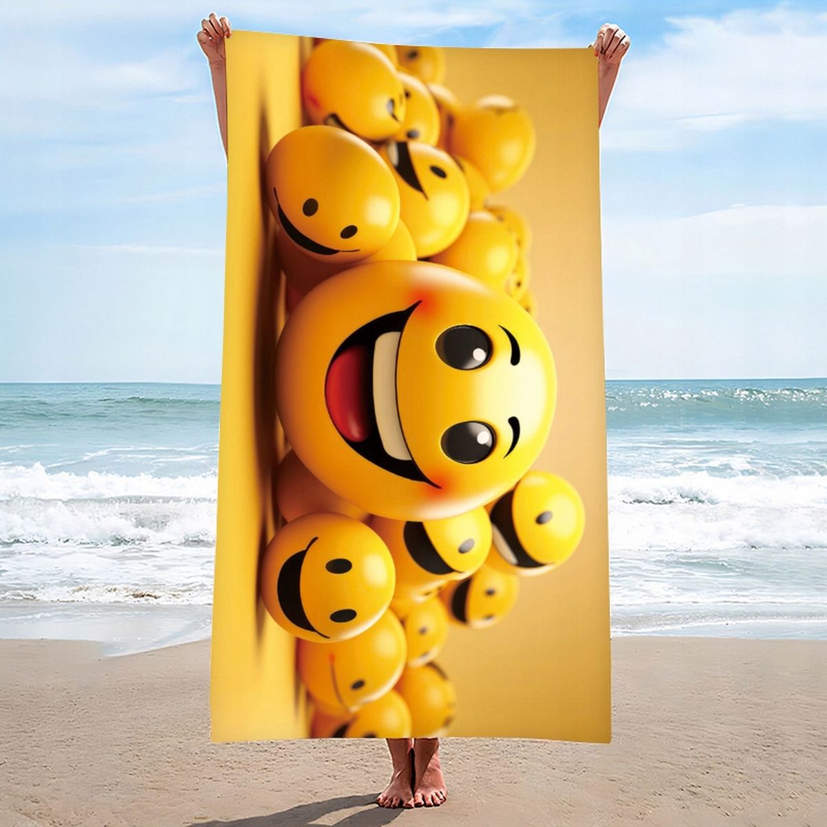 Ręcznik Plażowy Szybkoschnący 70x140 Kąpielowy Holiday 175 Duży
