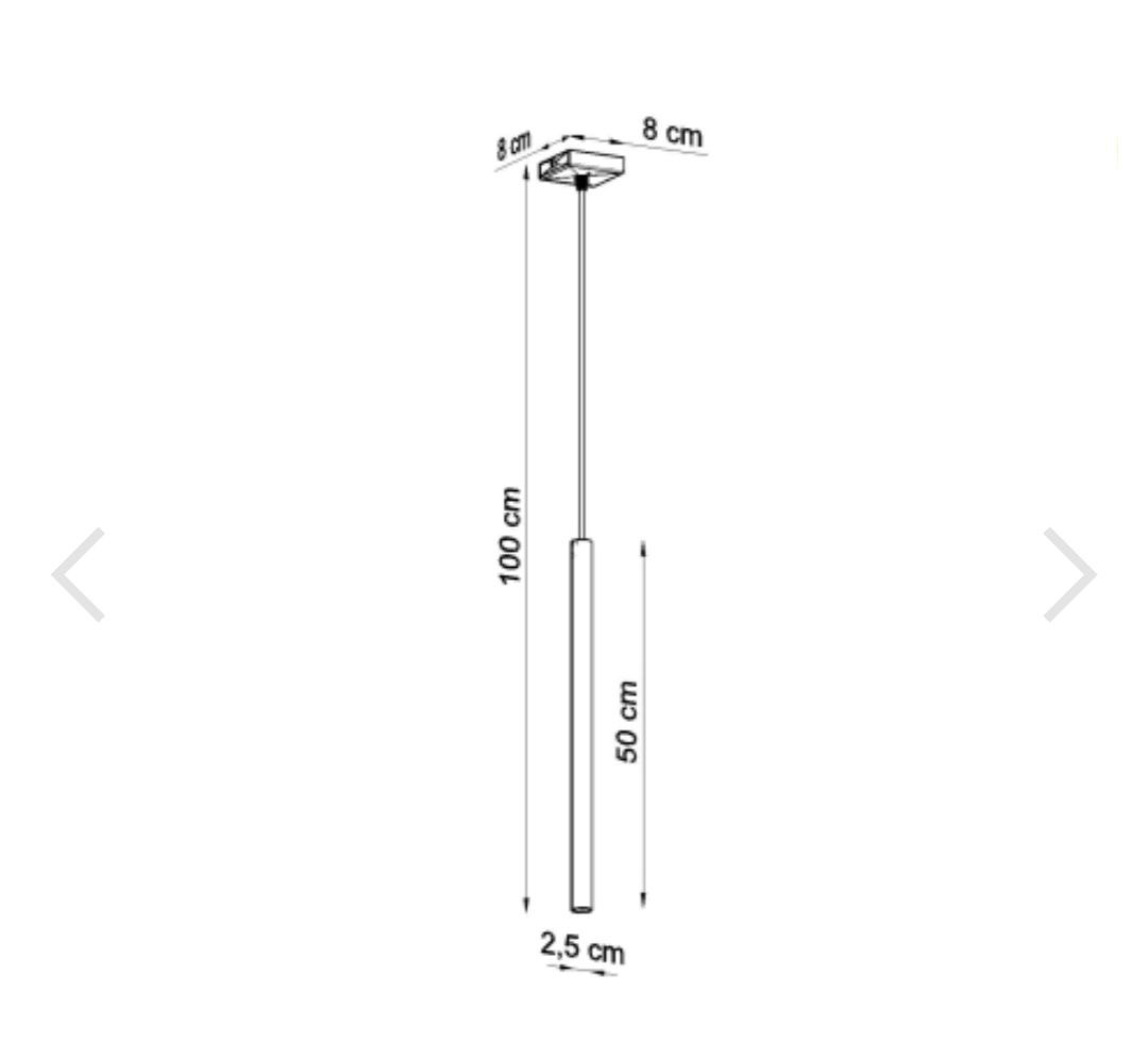 Candeeiro tubular novos e embalados