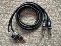2x Jack na 2x Cinch RCA Sommer Cable Basic HBA-62C2 1,5m