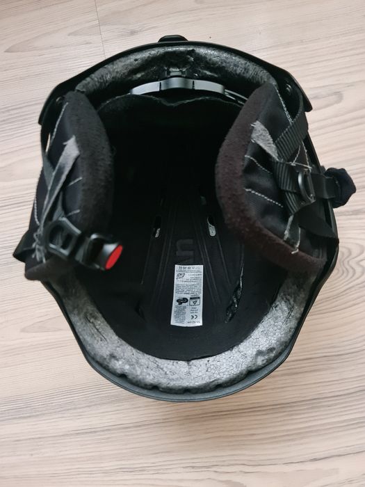 Kask narciarski Uvex p1us czarny mat, rozmiar 59-62