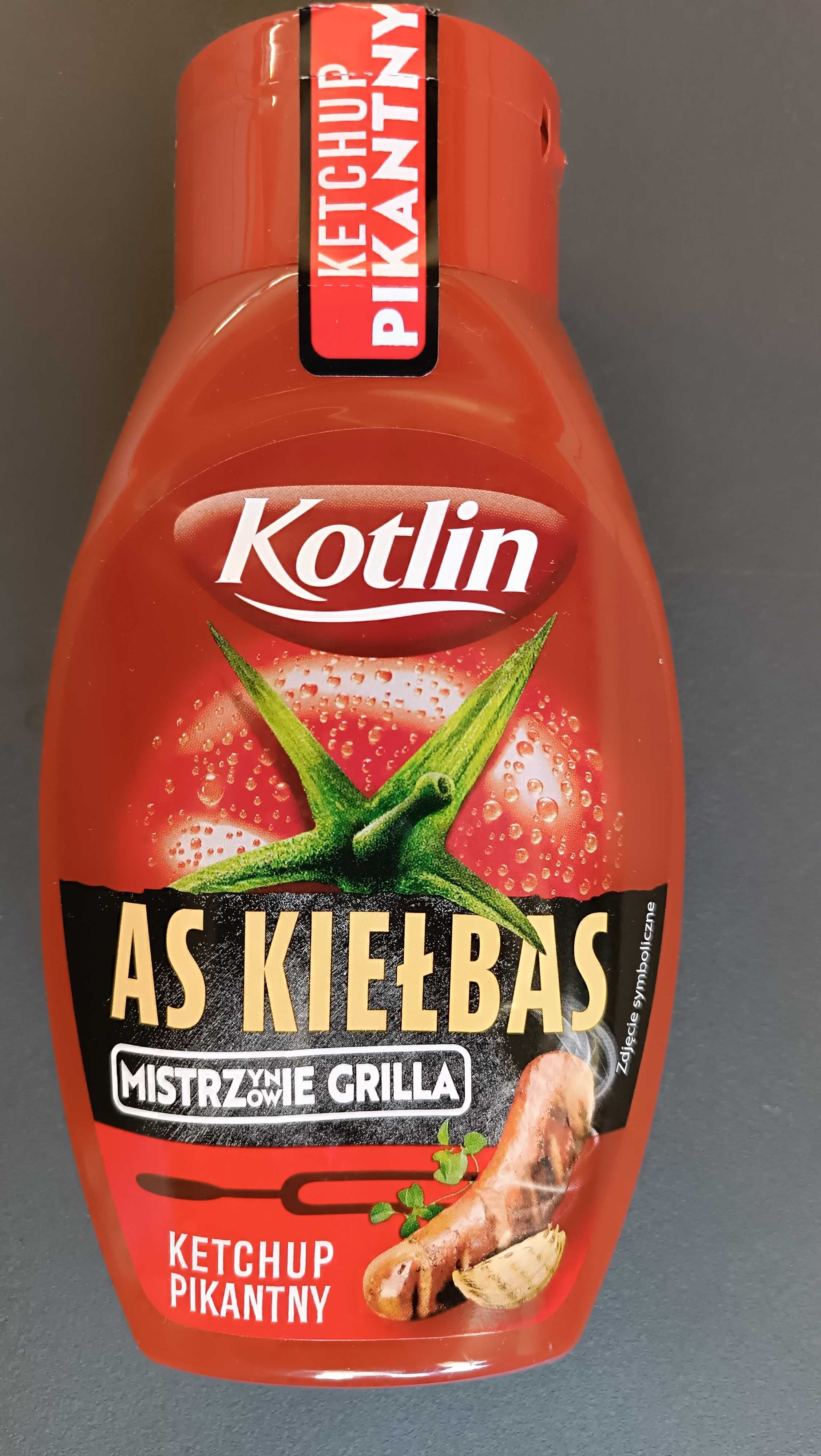 Kotlin ketchup pikantny do grilla,450g.