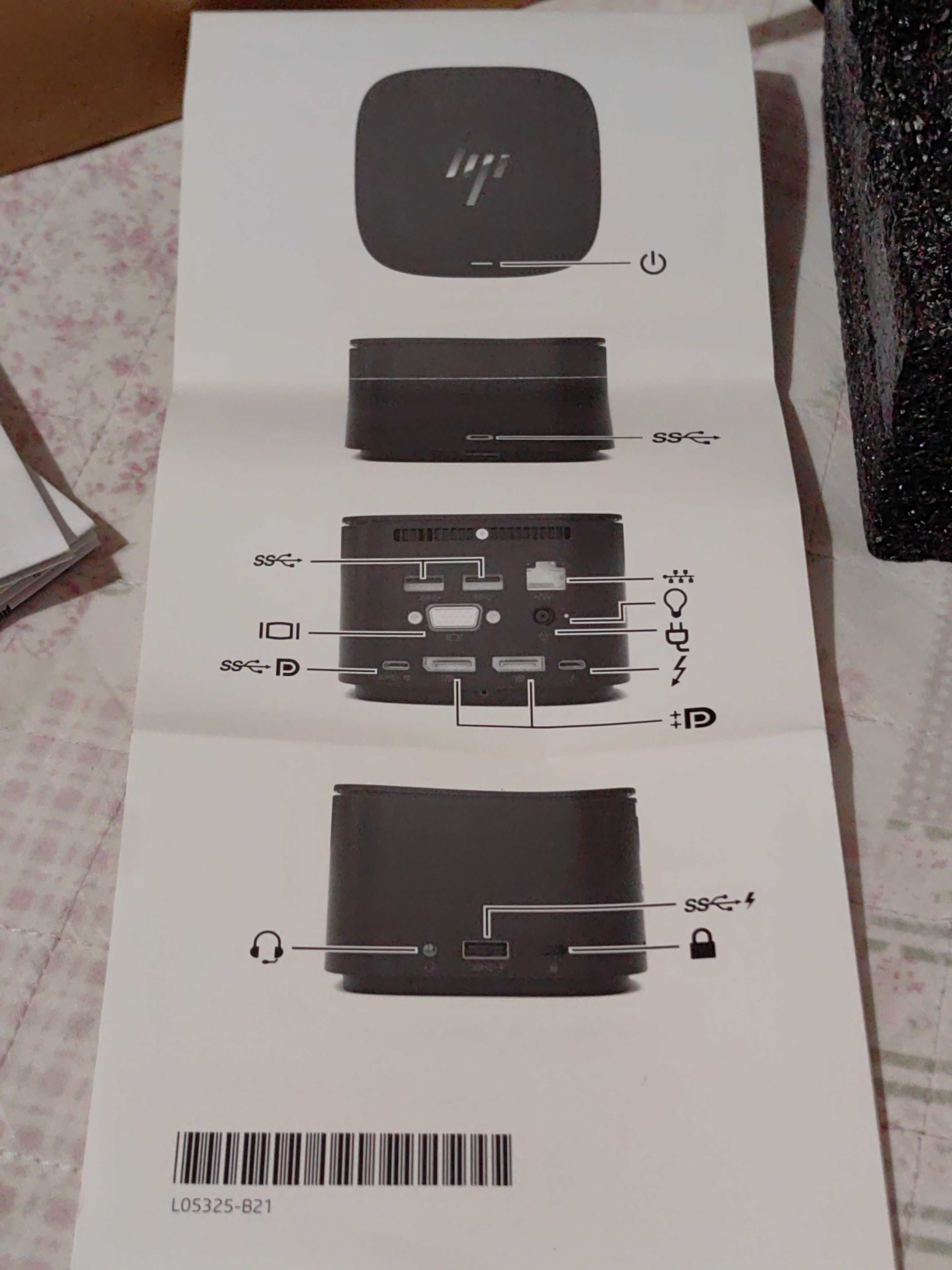 NOWA stacja dokująca HP Thunderbolt dock G2