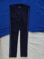 джинсы школьные  темно синие штани до школи 10-11