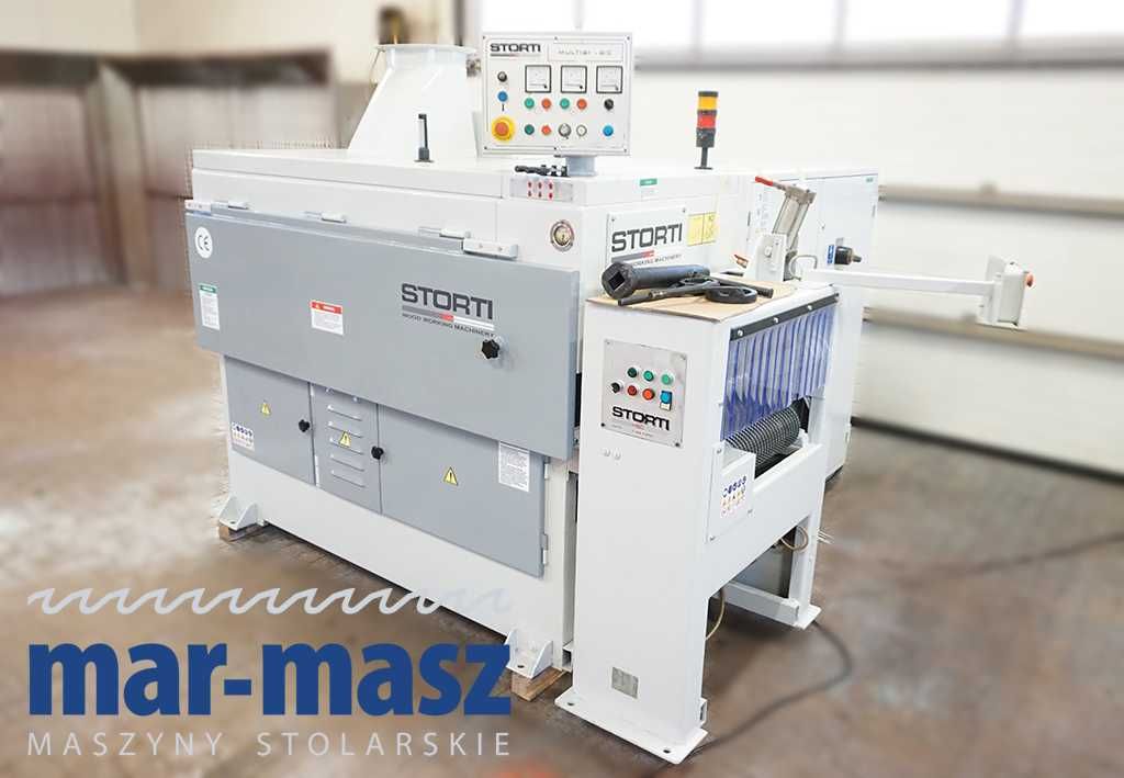 Wielopiła gąsienicowa dwuwałowa STORTI MULTIBI 18/C2X55KW 400/180