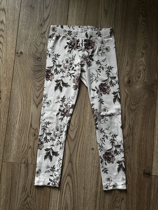 Newbie legginsy w kwiaty rozm. 122