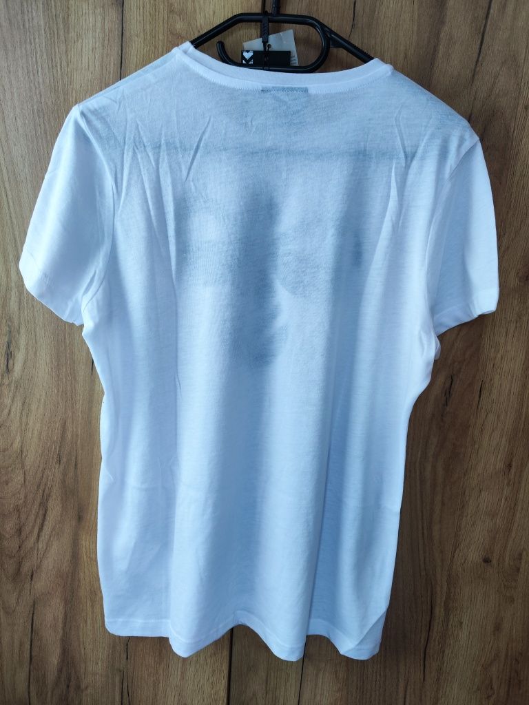 Koszulka bawełniana T-shirt damska Hummel, rozmiar L, nowa z metką. Wy