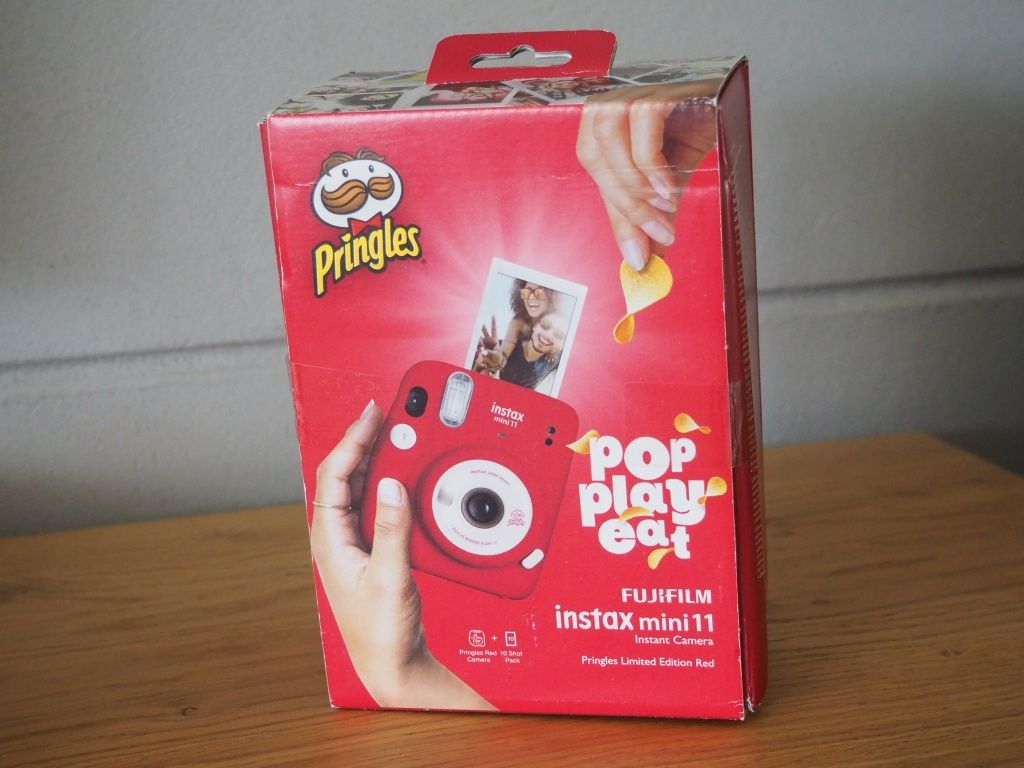 Instax mini 11 pringels limited edition nowy