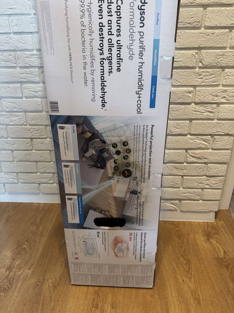 Dyson PH 04 Nowy. Oczyszczacz - wentylator - nawilżacz