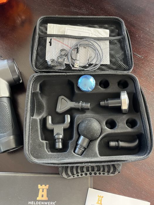 Pistolet gun do masażu heldenwerk