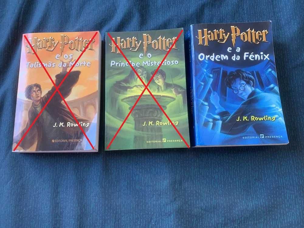 Livros Harry Potter - primeira edição