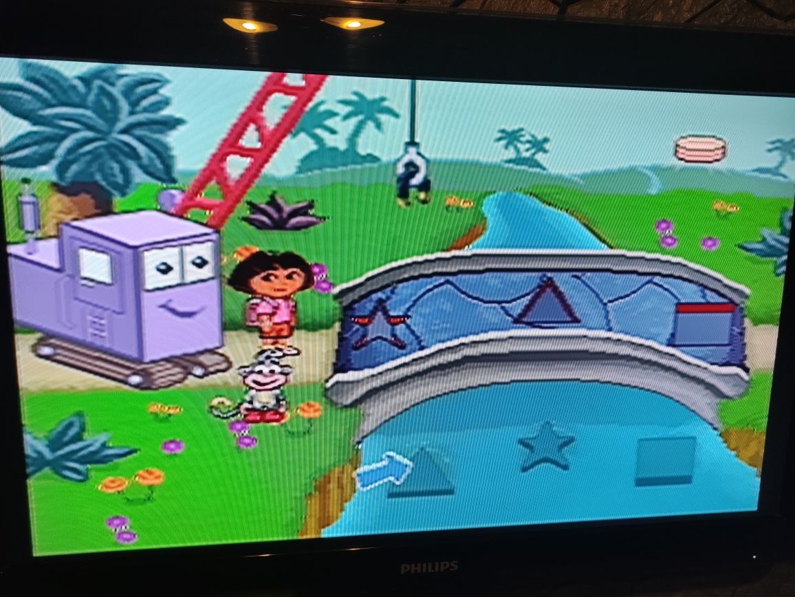 Konsola gra Dora dla dzieci na tv