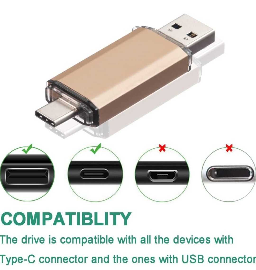 Pendrive USB  i C 64 GB 2 w 1