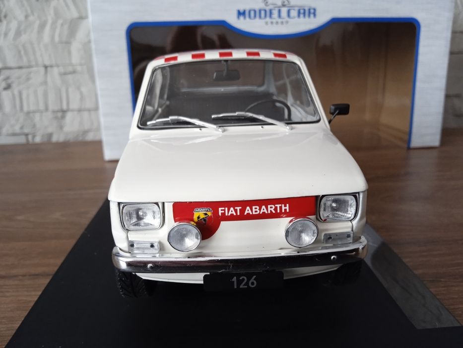 1:18 MCG 1972 Fiat 126 Abarth model