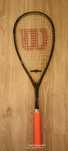 Rakieta do squasha Wilson Titanium, małe pęknięcie
