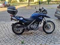 BMW GS 650 azul 2003