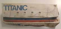 Titanic model do sklejenia w skali 1/350 ENTEX lata 70'-80'.