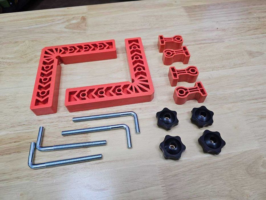 Кутник для фіксації при склеюванні Дерева Плитки Струбцина 150х150мм