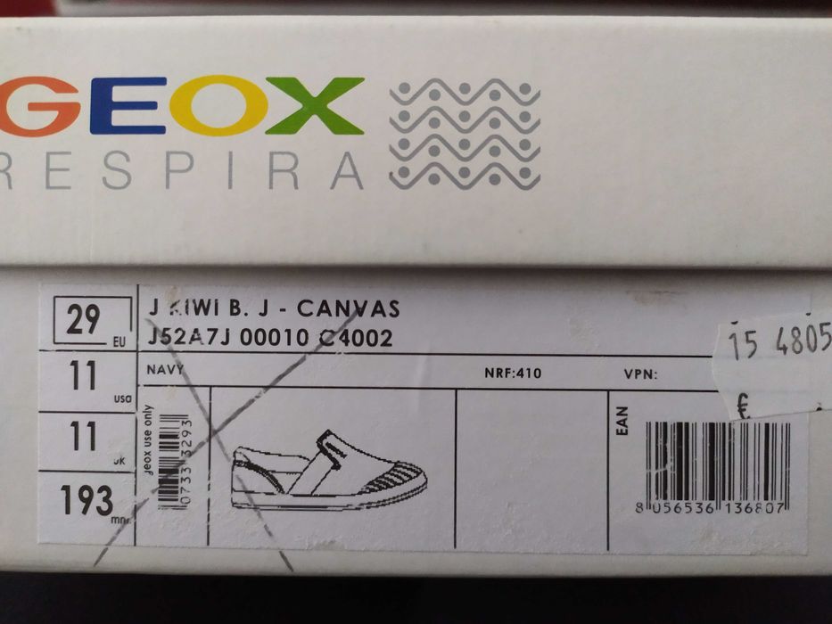 Sapato Geox, Tam.29, Cor Azul