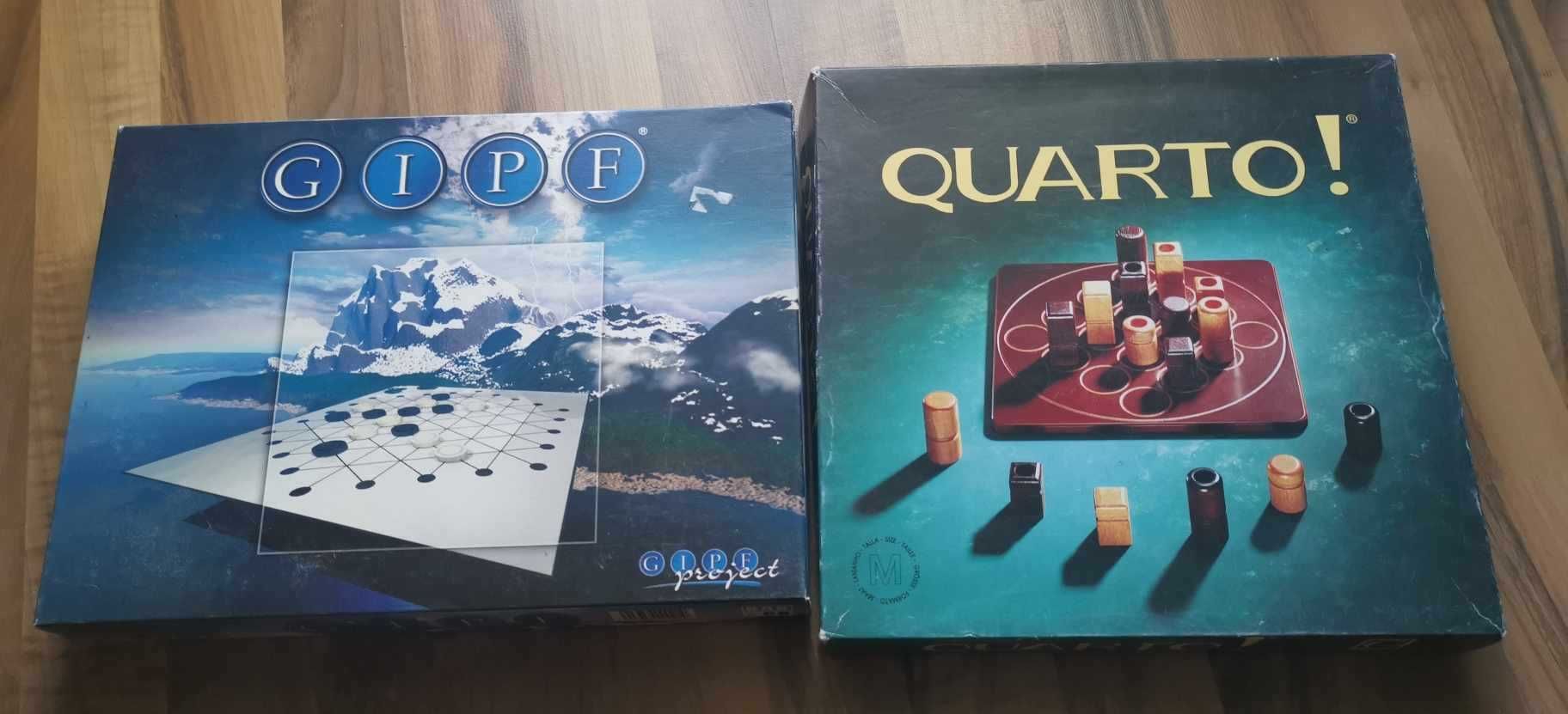 GIPF + Quarto !  - 2 gry planszowe abstrakcyjne