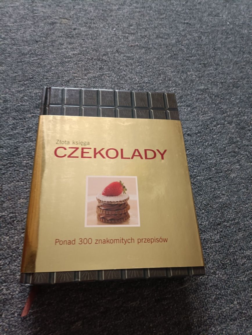 Książka złota księga czekolady