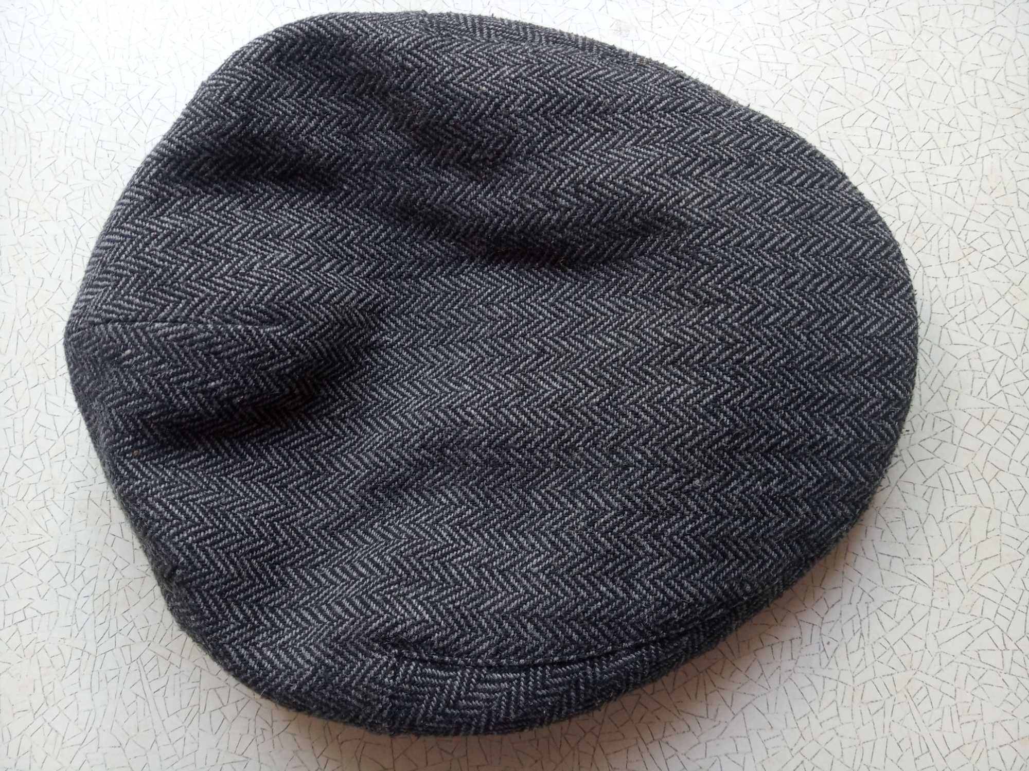 Кепки 6, 8-клинки твид Harris Tweed, Moon, Brixton размер 57-58, 62 см
