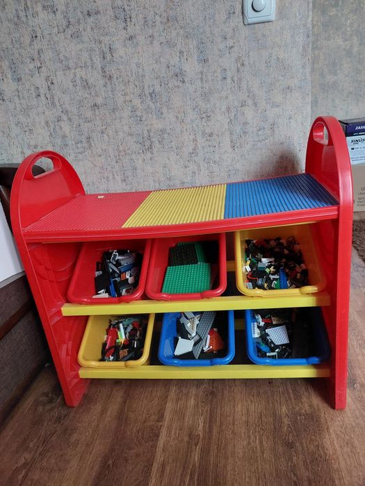 Лего столик + лего насипом