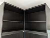Regał biuro, sklep, magazyn IKEA BESTA Narożny 102x40x64