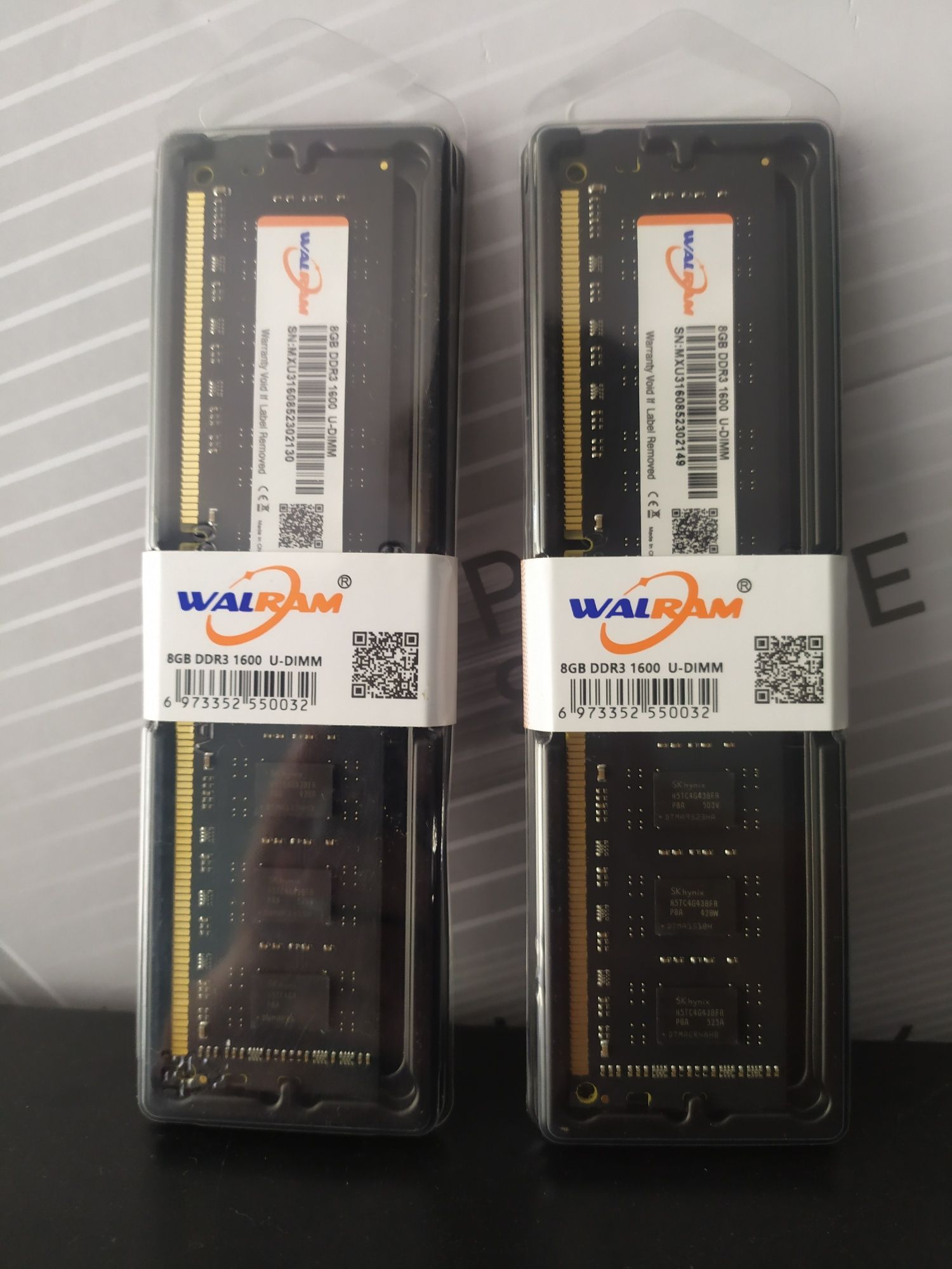 Оперативна пам'ять ОЗУ DDR3 16gb (2х8) 1600Mhz Intel AMD ддр3 Нова