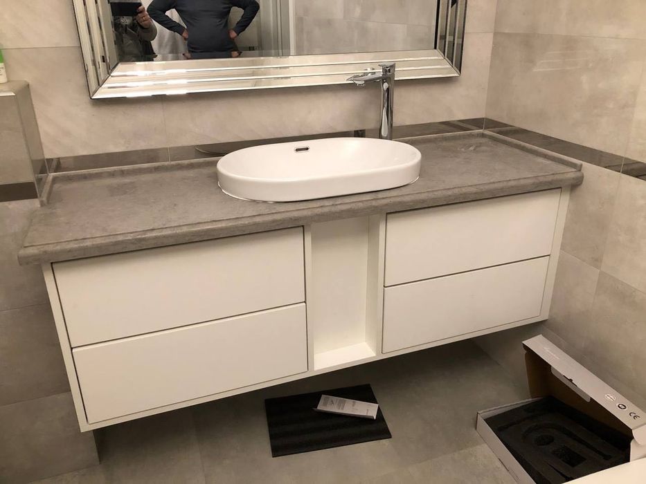 ОСТАТКИ‼️ Искусственный камень Столешницы в ванную Раковина Умывальник