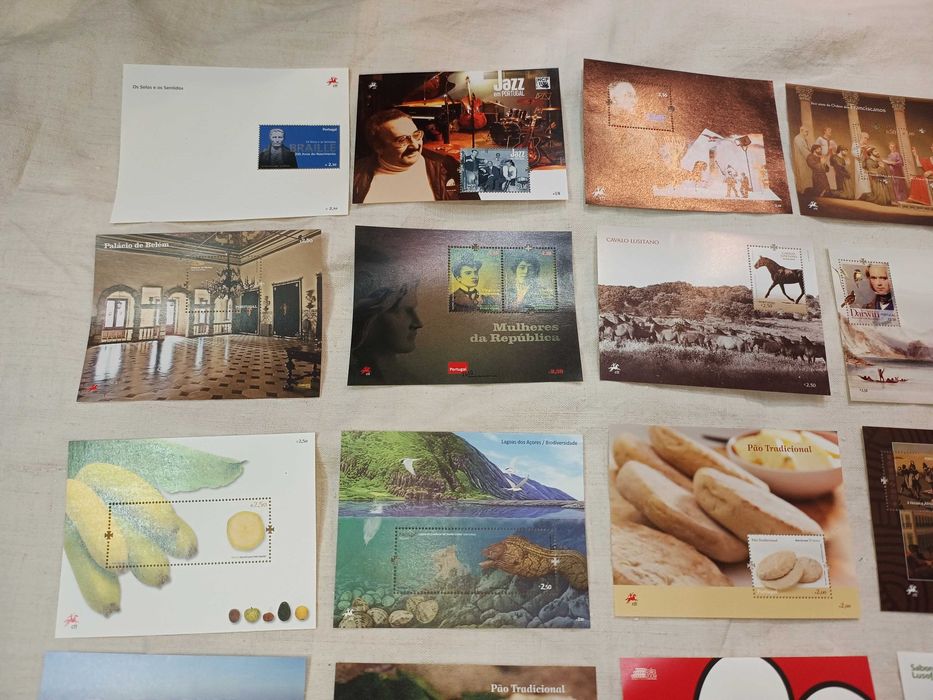 22 Blocos Selos Portugueses