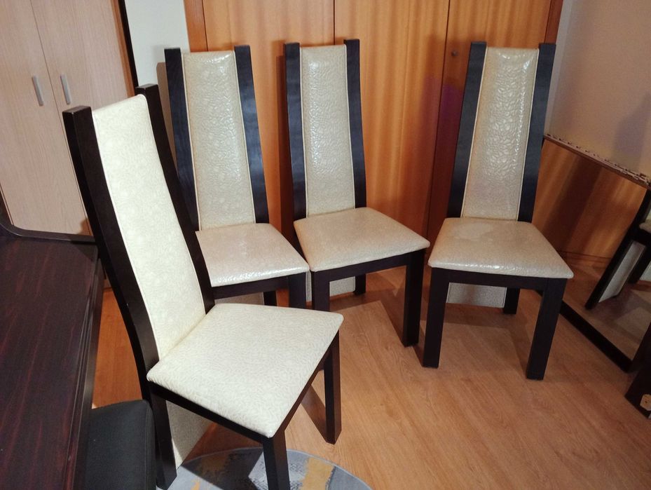 Cadeiras de mesa de jantar (4 unidades)