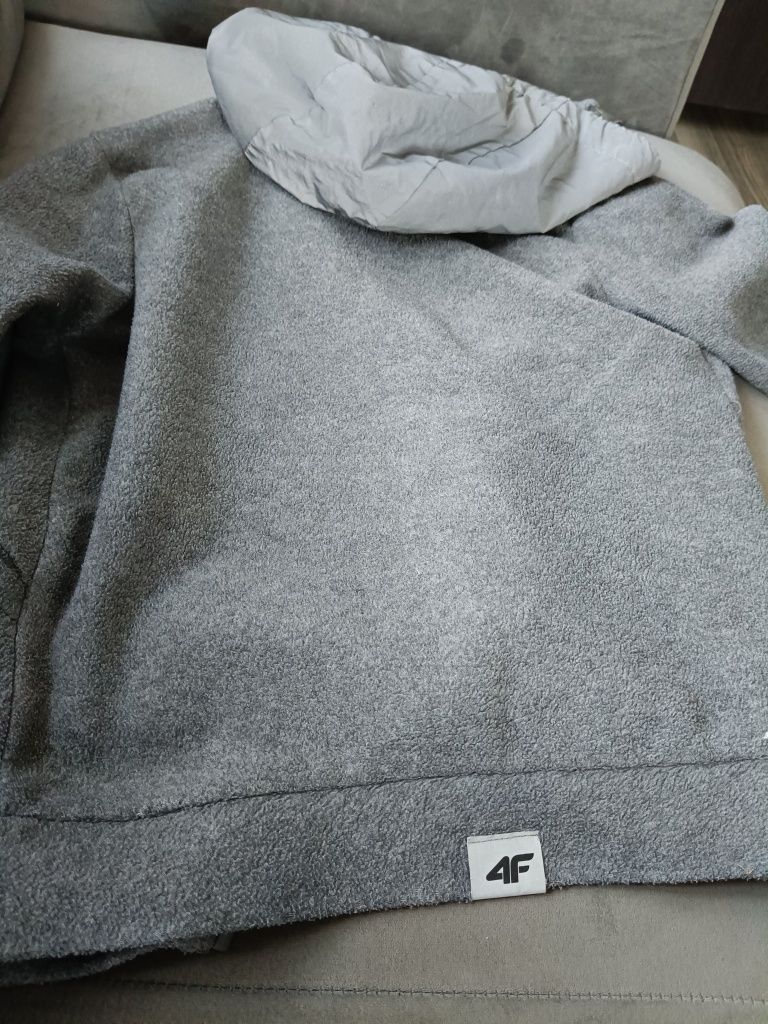 Polar,bluza z kapturem, rozpinany 4F