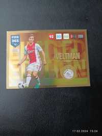 Karta limited edition FIFA 365 Veltman 2017 Ajax Amsterdam