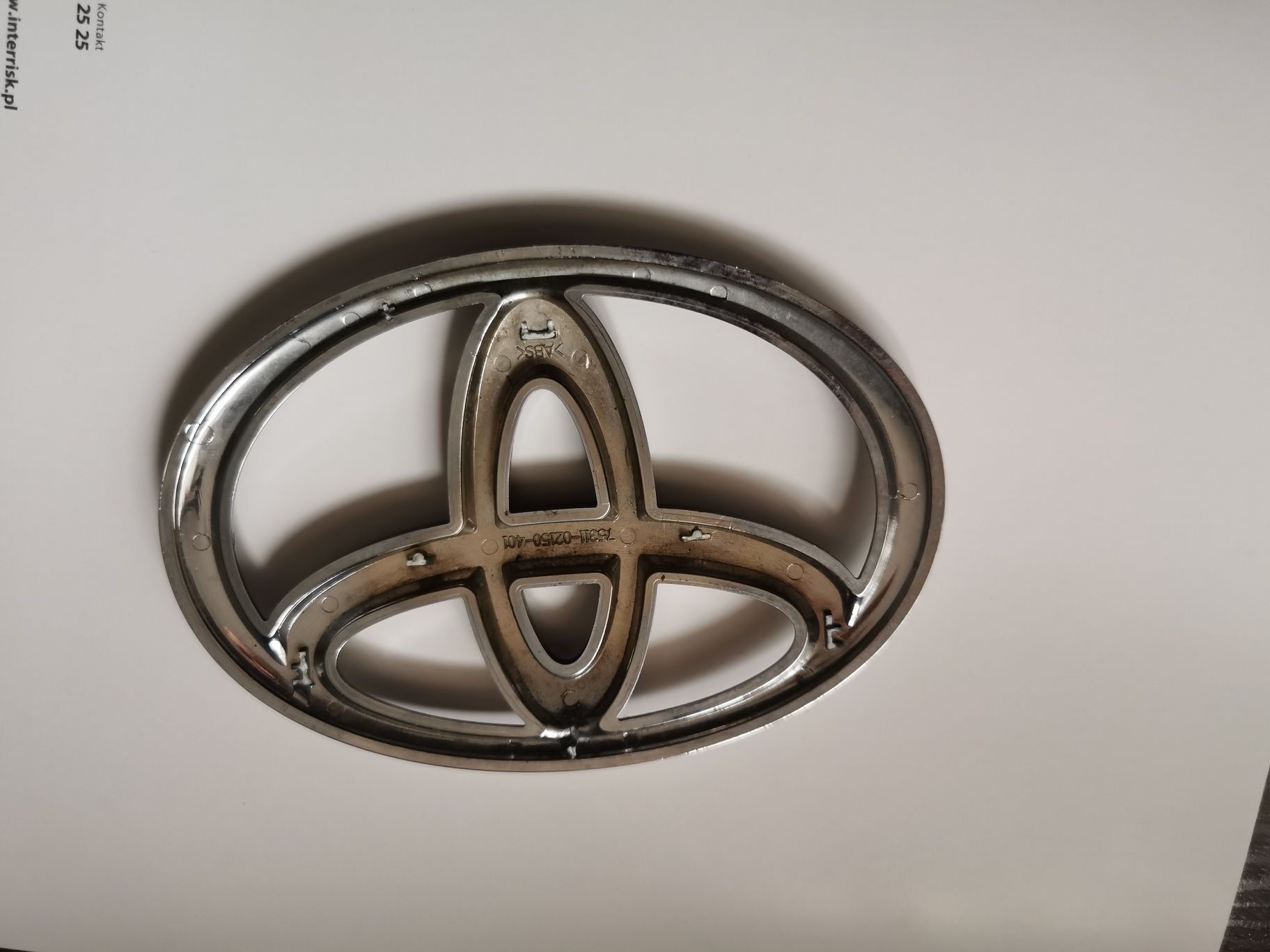 Logo Toyoty Corolli E - 15