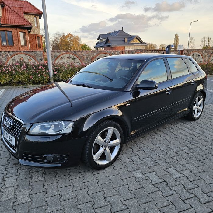Audi A3 2.0 TFSI 200KM DSG Łopatki S LINE Sprowadzony