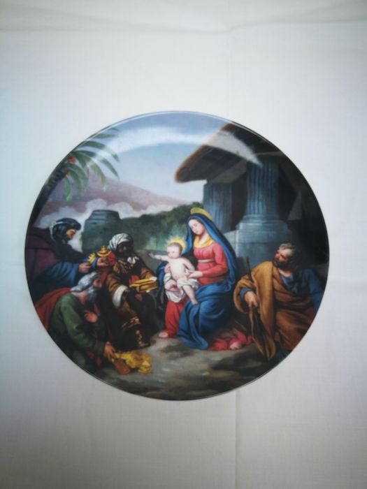 Pratos decorativos natal