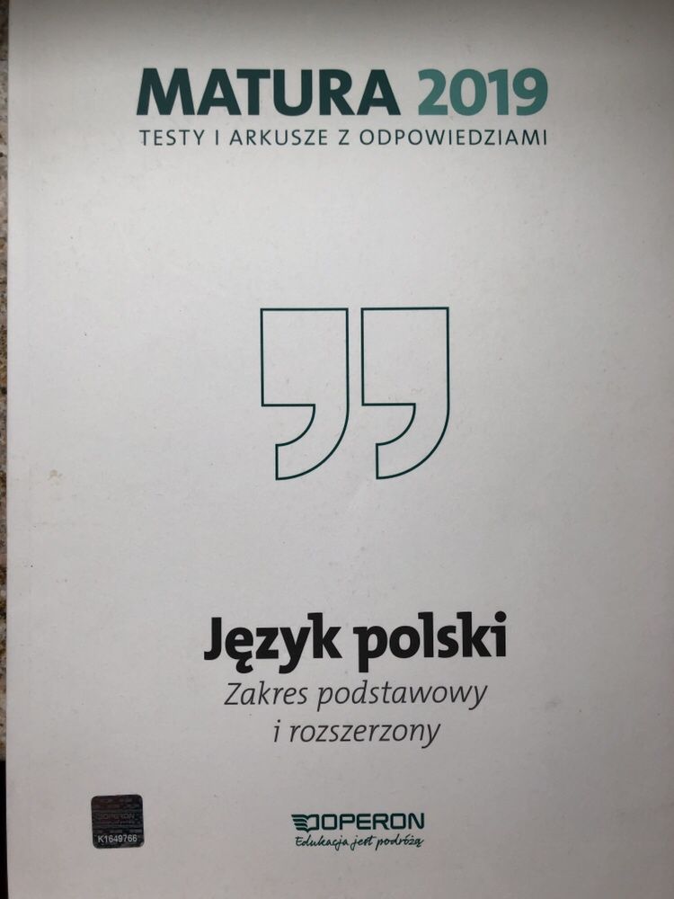 Matura język polski