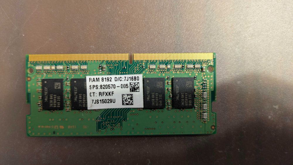 Pamięć RAM Samsung 8GB SO-DIMM DDR4