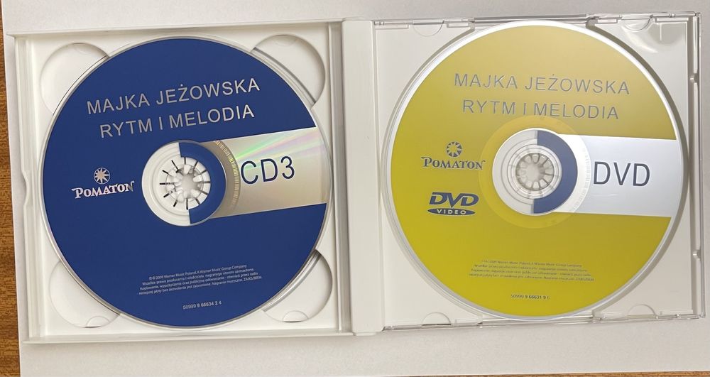 Majka Jeżowska Rytm i melodia kolekcja 3CD + DVD BOX