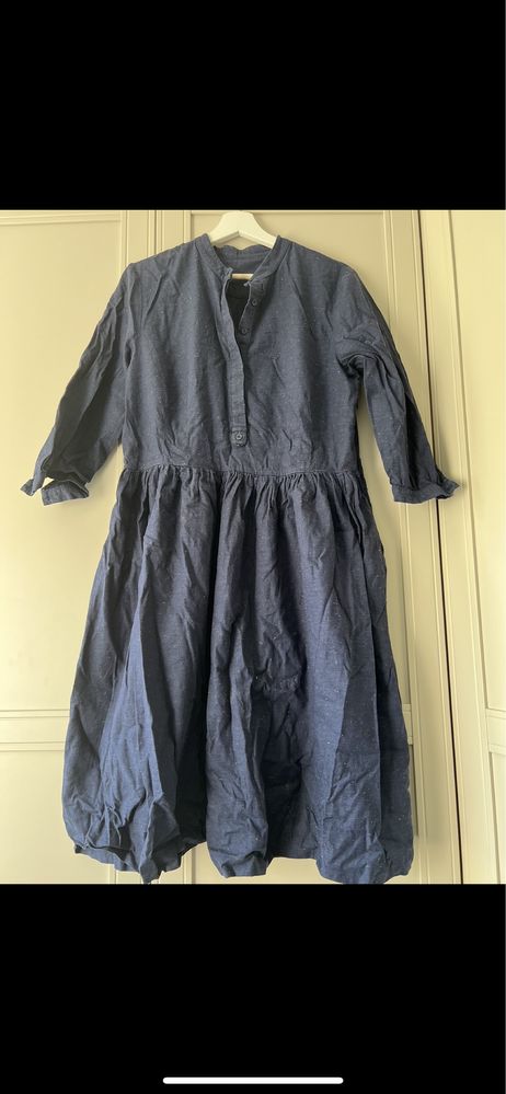 Sukienka marie zelie aglaia melanz grubsza bawelna 40 l 42 xl