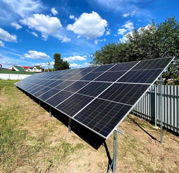 Установка сонячних електростанцій | Сонячні панелі | СЕС | Монтаж
