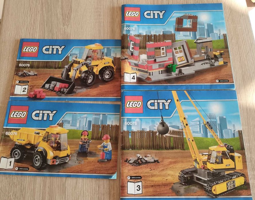 Lego klocki City 60076 Rozbiórka