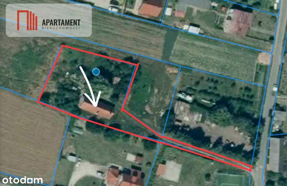 Dom z potencjałem na działce 18a blisko lasu!