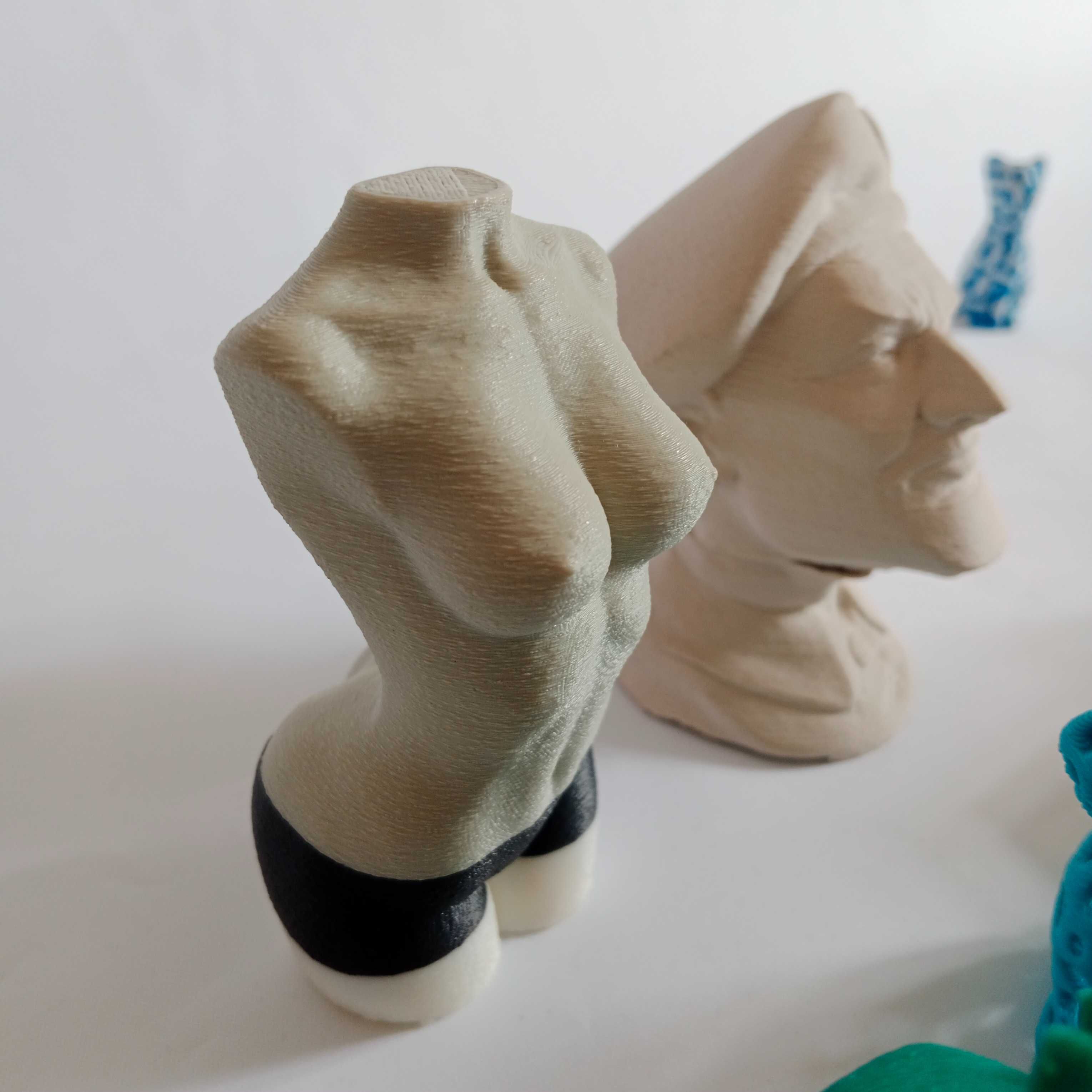 figurki 3d wydrukowane na drukarce 3D
