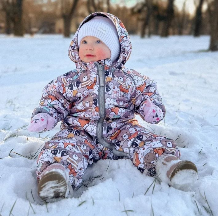 Комбінезон дитячий зимовий 74р хлопчик/дівчинка