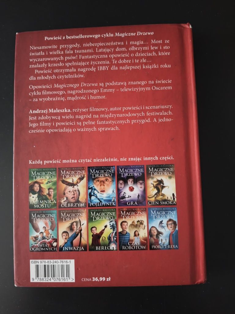 Książka Magiczne drzewo czerwone krzesło Andrzej Maleszka