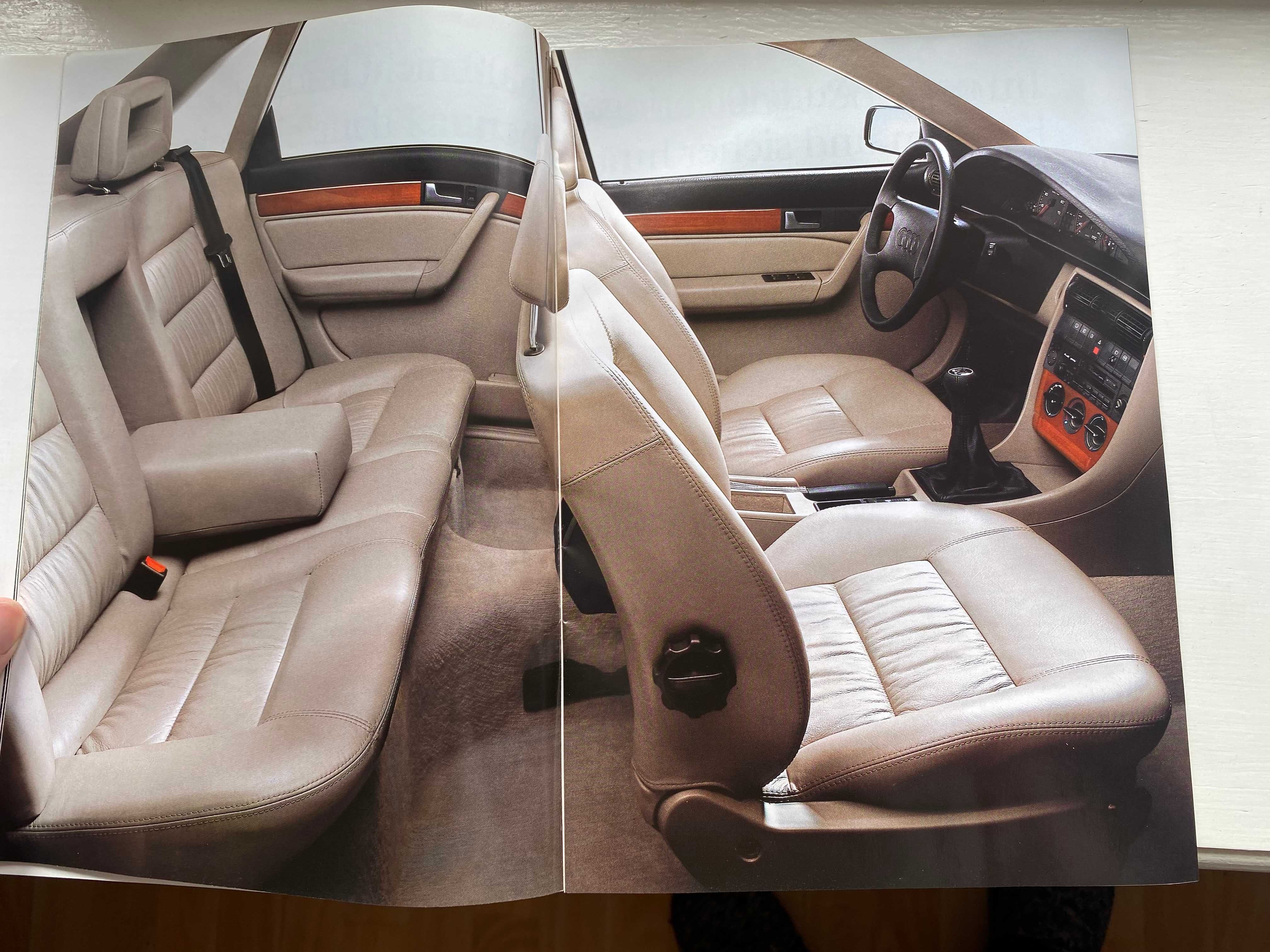 Audi 100 c4, S2, 90, Coupe рекламные брошуры